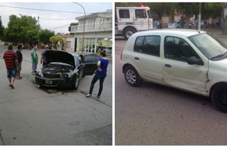 Uno de los accidentes sucedió en San Martín y San Nicolás