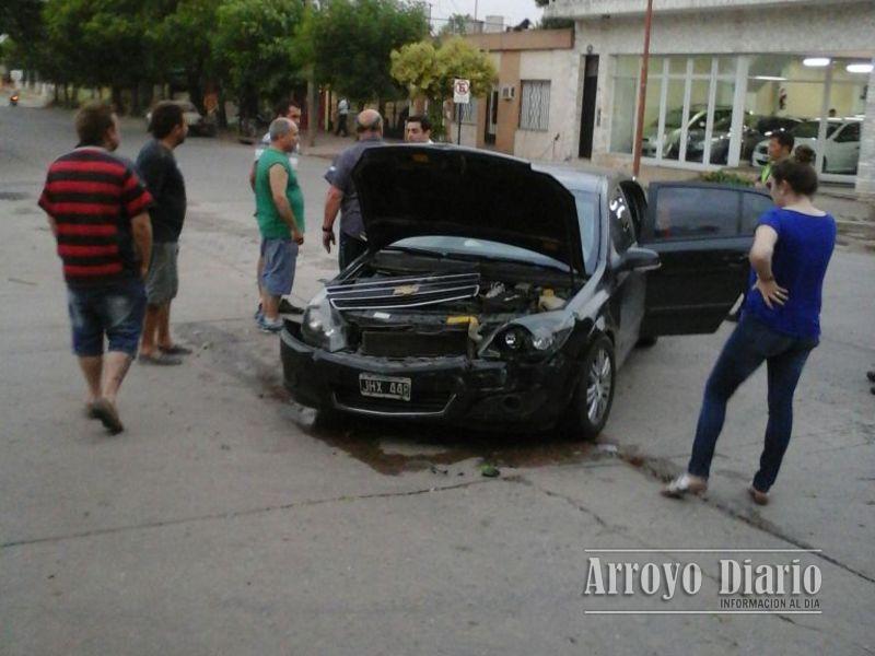 Uno de los accidentes sucedió en San Martín y San Nicolás