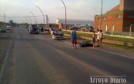 Imagen de Accidente sobre Ruta 21 dej&oacute; como saldo un herido