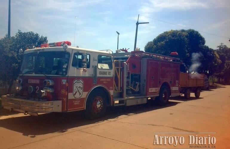 Imagen de Bomberos recaudó $19.800 pesos con el Chancho Móvil