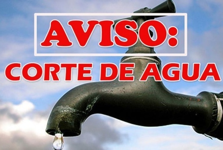 Imagen de Corte programado de suministro de agua