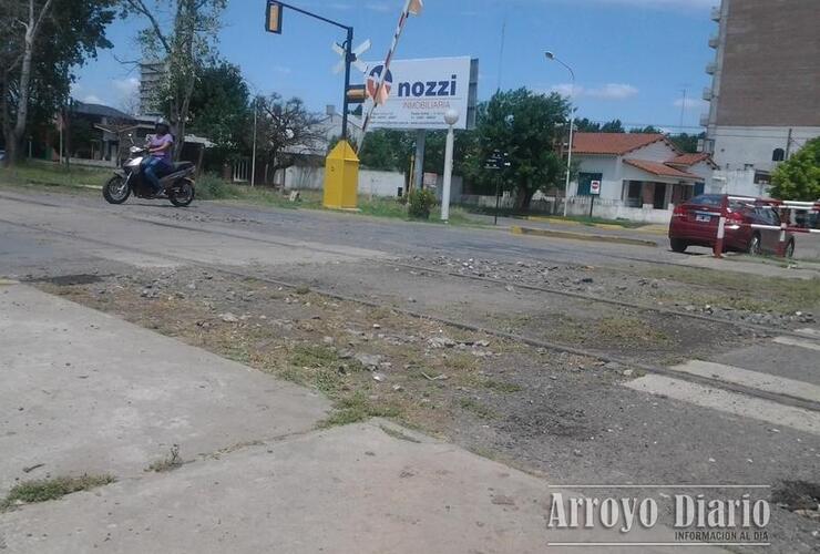 Paso a nivel calle Libertad