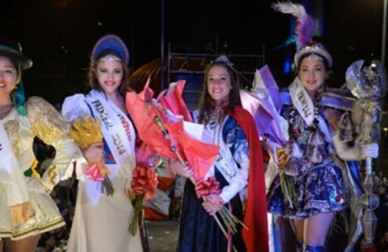 Imagen de La representante eslovena, reina del 30&ordm; Encuentro de Colectividades