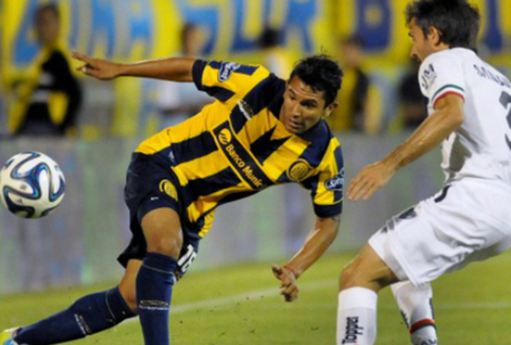 Walter Montoya intentando superar a Emiliano Papa Walter Montoya intentando superar a Emiliano Papa