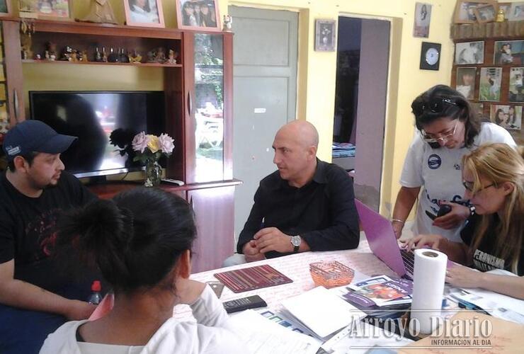 Fabio Gentili en su último visita a finales del pasado mes de septiembre. Foto: Archivo AD