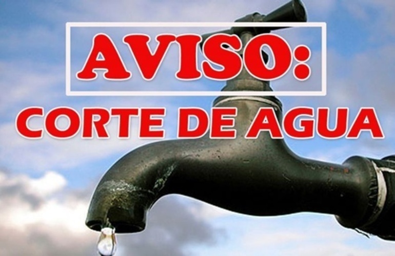 Imagen de Corte programado de suministro de agua