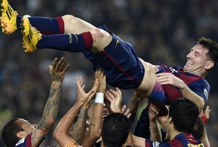 Imagen de Y un día, Messi logró el récord como máximo goleador Imagen de Y un día, Messi logró el récord como máximo goleador