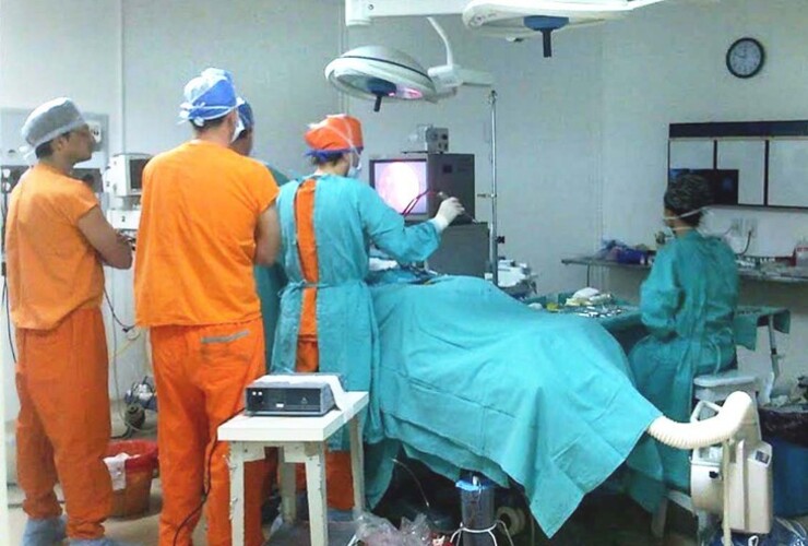 Imagen de Se hizo inédita operación de alta complejidad en hospital público