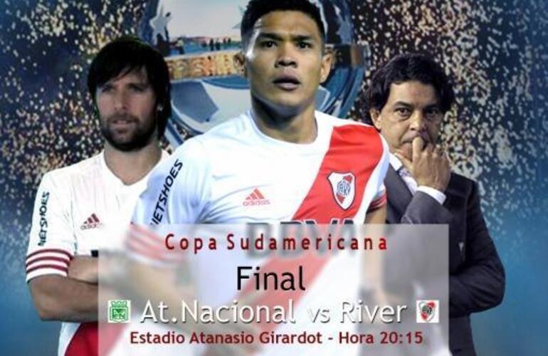 Imagen de Copa Sudamericana: River afronta de visitante la primera final ante Nacional de Medellín