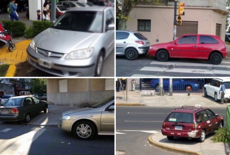 Imagen de Otra página de Facebook que denuncia a los que estacionan mal