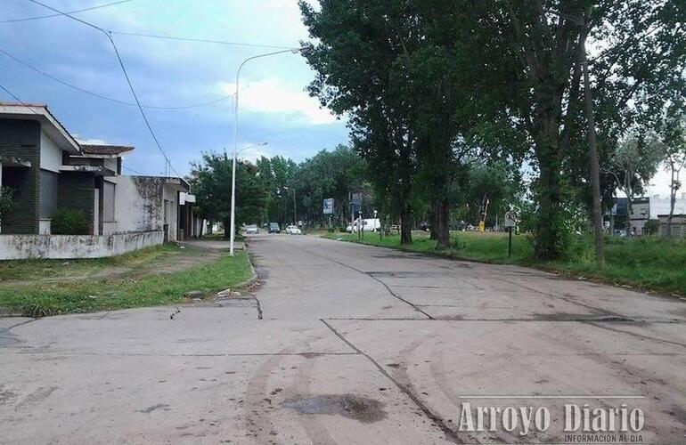 El hecho sucedió en la zona de 1º de Mayo, entre Libertad e Hipólito Yrigoyen.