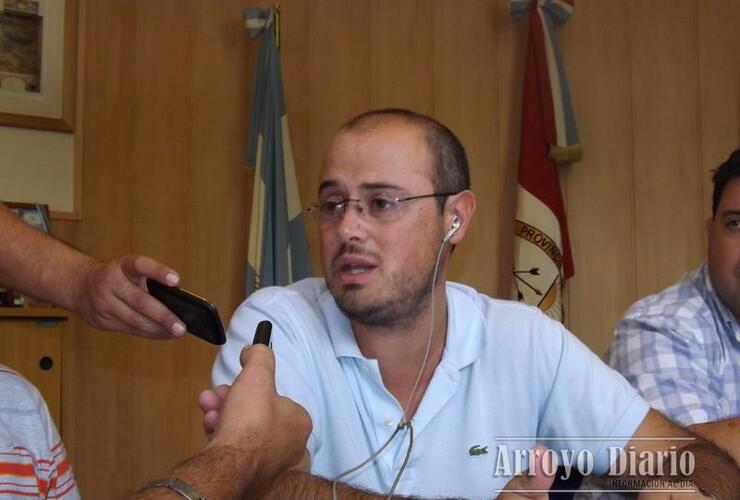 Intendente Municipal, Dar&iacute;o Gres. Foto. Archivo AD