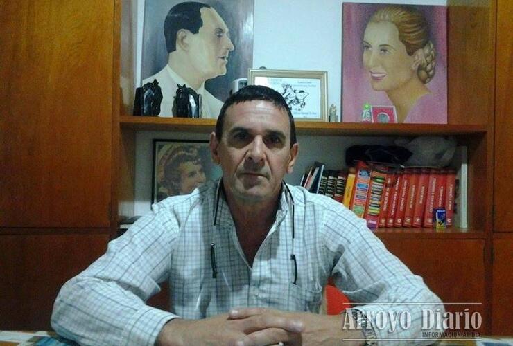 Sergio Gaudio, Secretario General del Sindicato de Trabajadores Municipales de Arroyo Seco