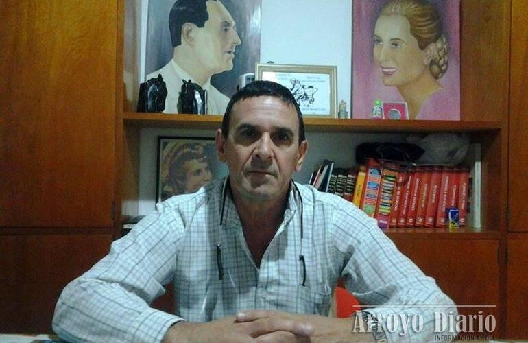 Sergio Gaudio, Secretario General del Sindicato de Trabajadores Municipales de Arroyo Seco