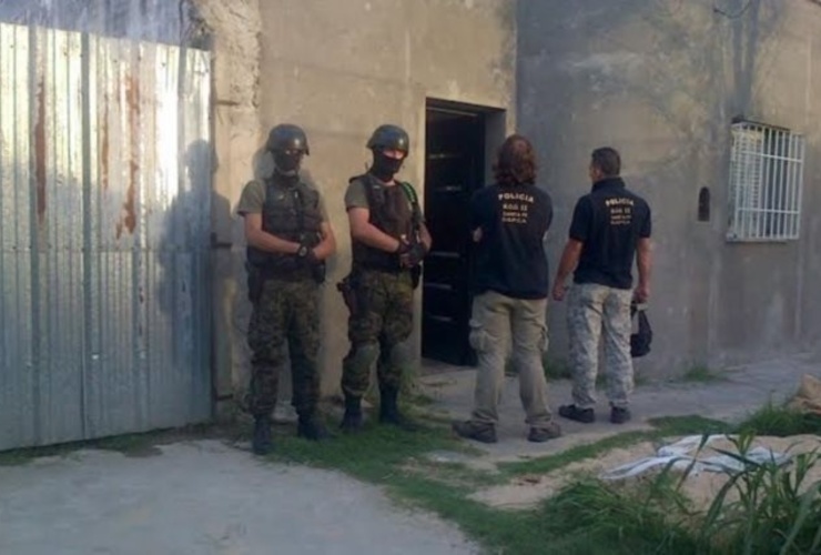 Imagen de Encontraron una narcoparrilla en San Lorenzo Imagen de Encontraron una narcoparrilla en San Lorenzo