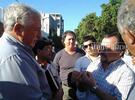 Imagen de Manifestación de camioneros frente al municipio de Arroyo Seco