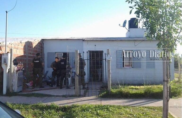 Uno de los allanamientos se llevó a cabo en Antártida Argentina al 1500