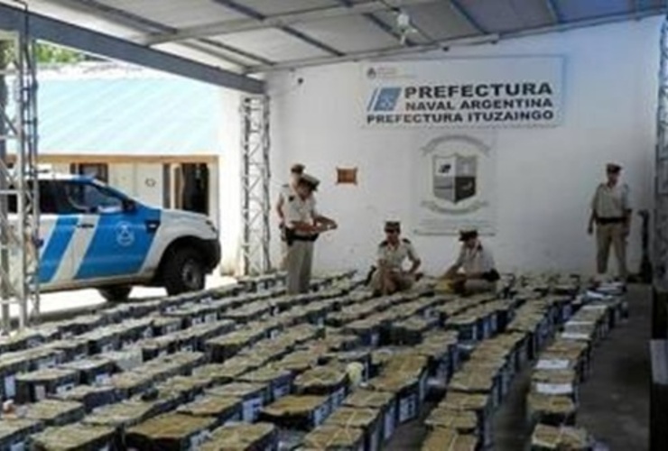 Imagen de Secuestran seis toneladas y media de marihuana en Corrientes