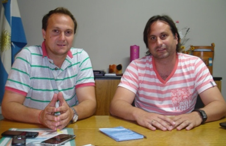 Esteban Ferri y César Gigli. Foto: Notilagos