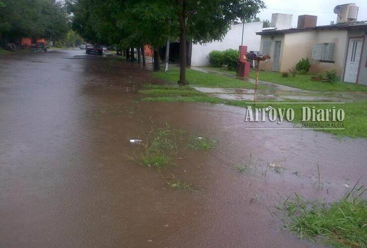 Imagen de Barrios anegados por el temporal