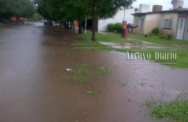 Imagen de Barrios anegados por el temporal