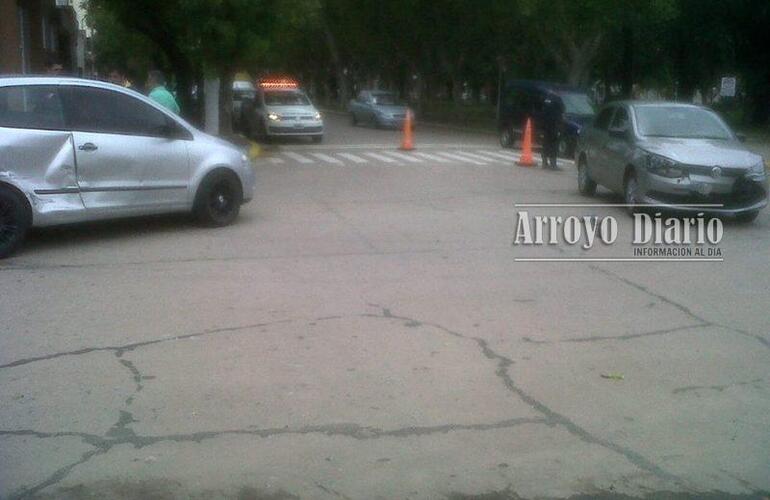 El accidente tuvo lugar en la esquina de Moreno y Mitre