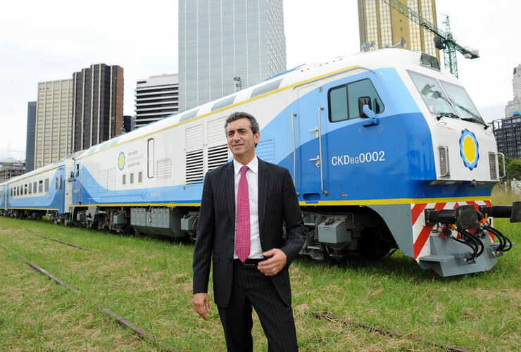 Imagen de Randazzo confirmó que el 1º de marzo volverá a funcionar el tren entre Retiro y Rosario