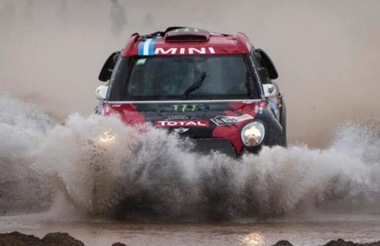 El mendocino Terranova, con un Mini, cumpli&oacute; una destacada actuaci&oacute;n en el desierto.