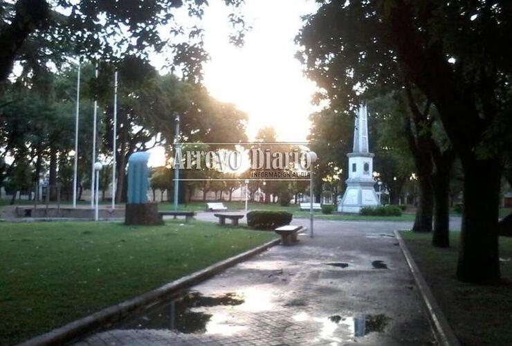 La Plaza 9 de Julio estaba vacía, no fue nadie a la movilización