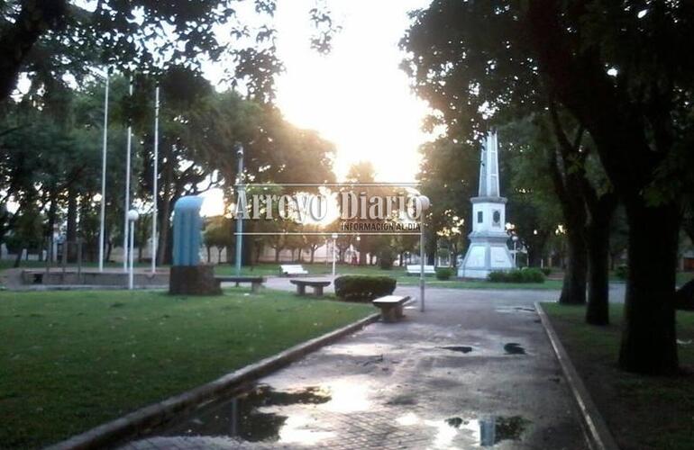 La Plaza 9 de Julio estaba vacía, no fue nadie a la movilización