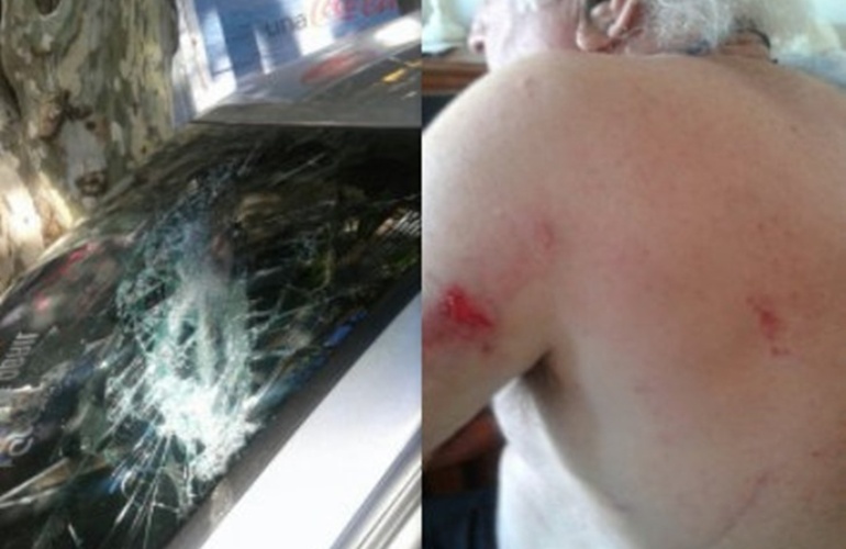 Imagen de Agredieron a golpes a Luis Yorlano durante una discusión de tránsito