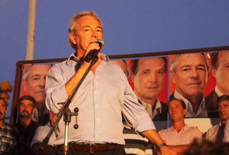 Imagen de Barletta lanzó ayer su precandidatura a gobernador Imagen de Barletta lanzó ayer su precandidatura a gobernador