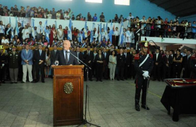 Bonfatti, en la celebración de 2014.