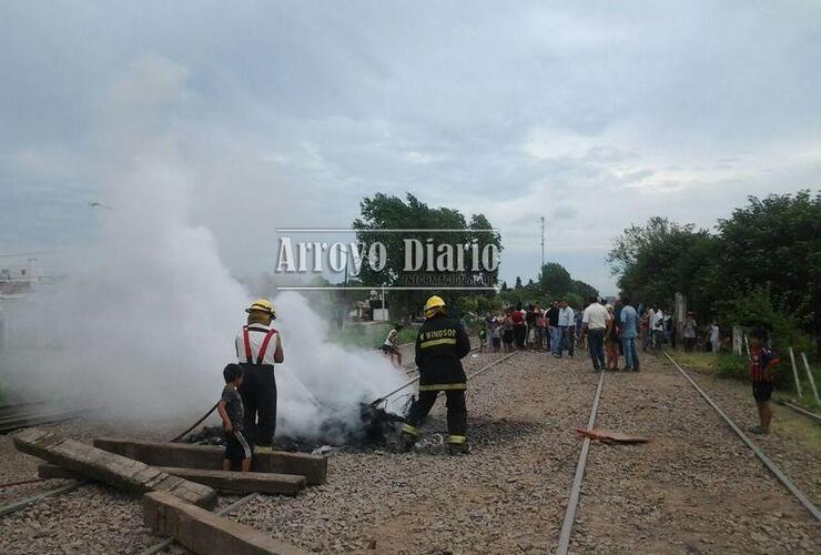 Imagen de Se levantó el piquete en Juan B. Justo y las vías