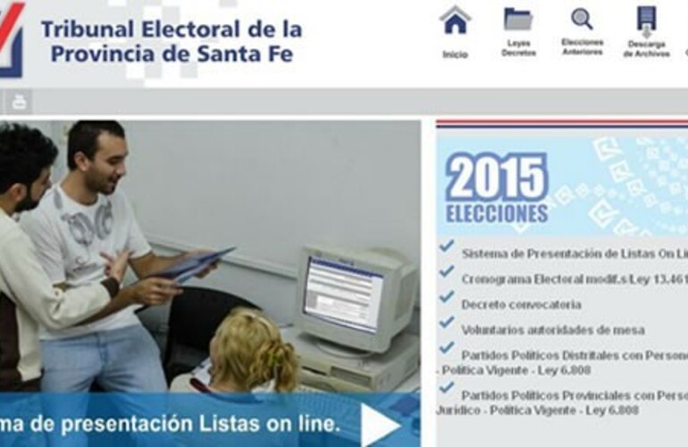 Imagen de Elecciones: nuevo sistema online de carga de listas