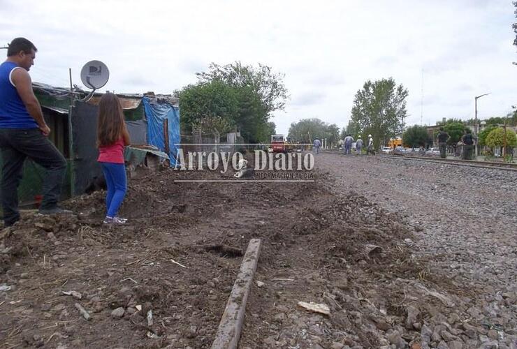 Los trabajos comenzaron este martes a las 7 de la mañana