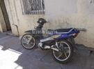 Esta era la moto en la que iba la victima como acompañante