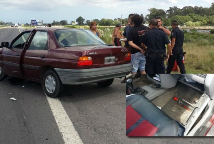 Imagen de Chocó y huyó con una botella de vodka en la mano: lo persiguieron hasta atraparlo