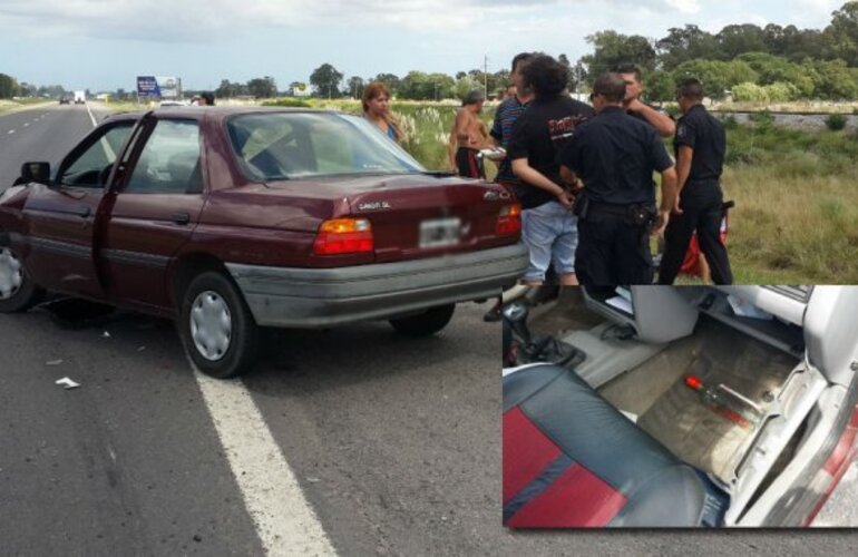 Imagen de Chocó y huyó con una botella de vodka en la mano: lo persiguieron hasta atraparlo