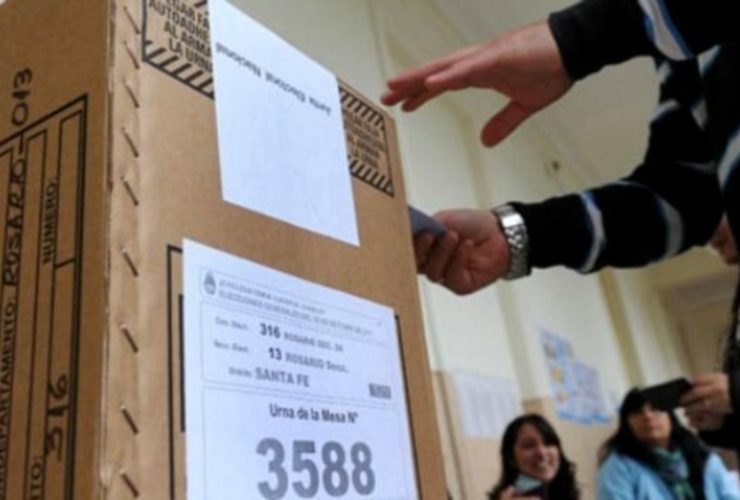 Las personas que no van a votar tienen una nueva forma de avisar. Foto: Prensa Santa Fe