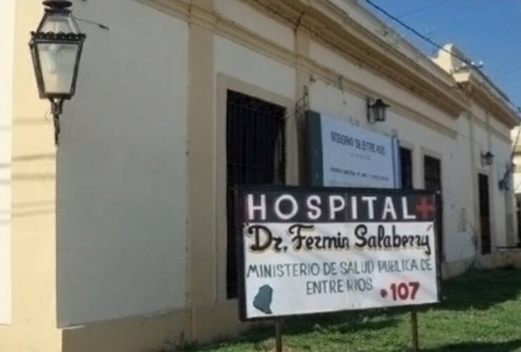 En el centro médico lograron determinar que sólo tenía heridas leves.