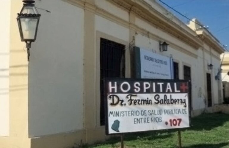 En el centro médico lograron determinar que sólo tenía heridas leves.