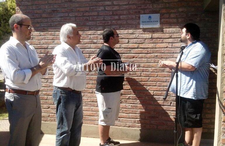Así quedaba inaugura este espacio que lleva el nombre de Dra. Liliana S. R. Stéfano