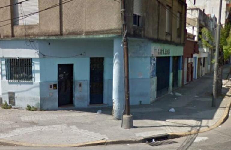 La esquina de Santa Fe y Castellanos que fue allanada. Foto: captura Street View