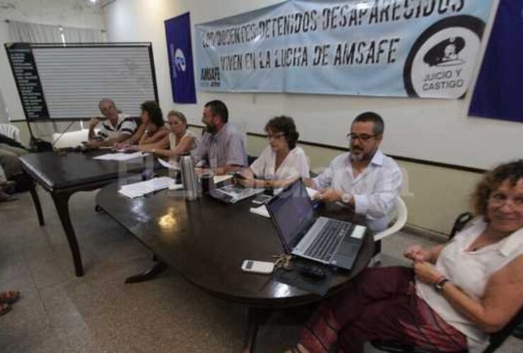 Amsafe votó por aceptar la propuesta- Foto:Mauricio Garín. El Litoral Amsafe votó por aceptar la propuesta- Foto:Mauricio Garín. El Litoral