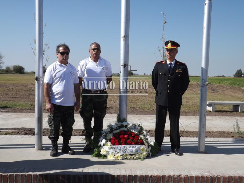 Emotivo acto por un nuevo aniversario de la gesta de Malvinas