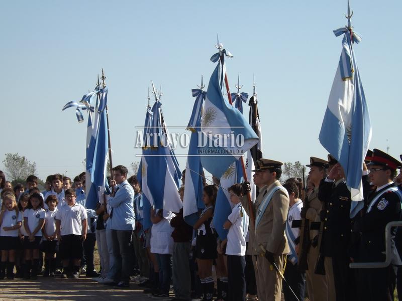 Emotivo acto por un nuevo aniversario de la gesta de Malvinas