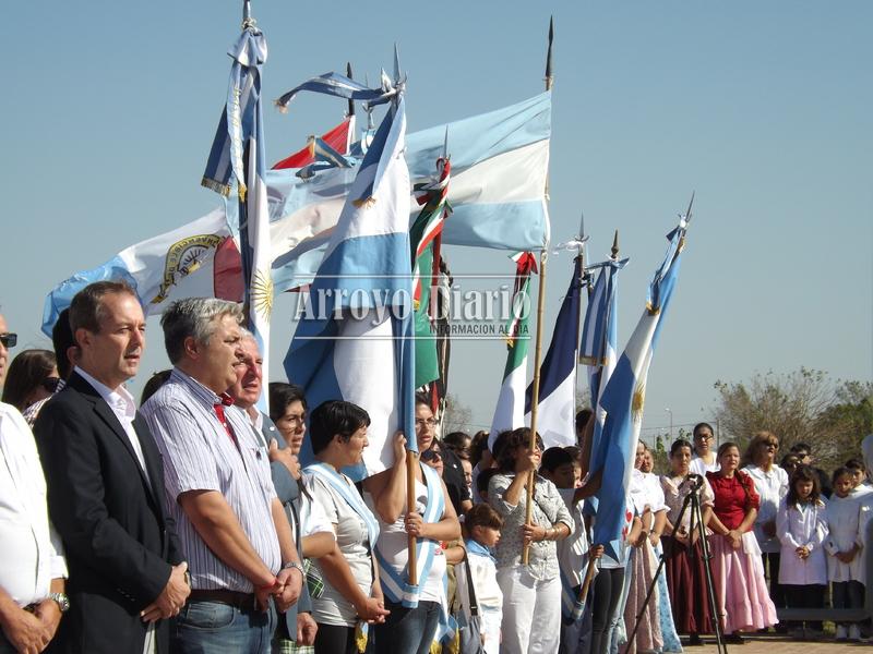 Emotivo acto por un nuevo aniversario de la gesta de Malvinas