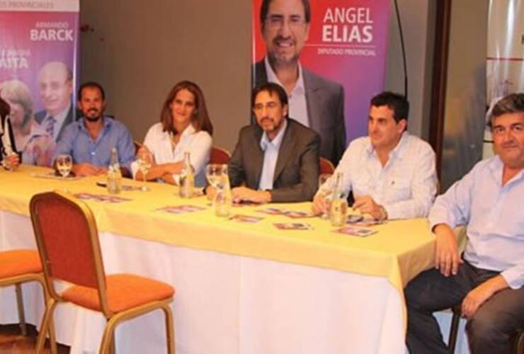 Ángel Elías presentó su lista de Diputados Provinciales