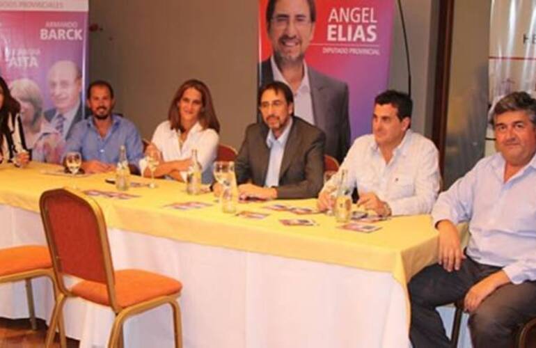Ángel Elías presentó su lista de Diputados Provinciales